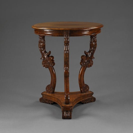 A 19TH CENTURY CEYLONESE CENTRE TABLE