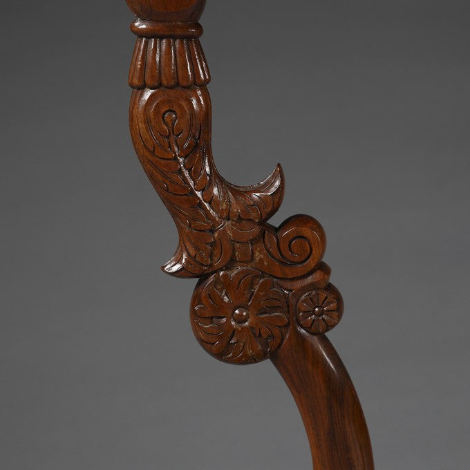 A 19TH CENTURY CEYLONESE CENTRE TABLE