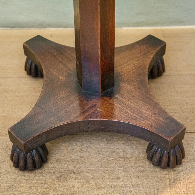 Low Regency Mahogany Side Table