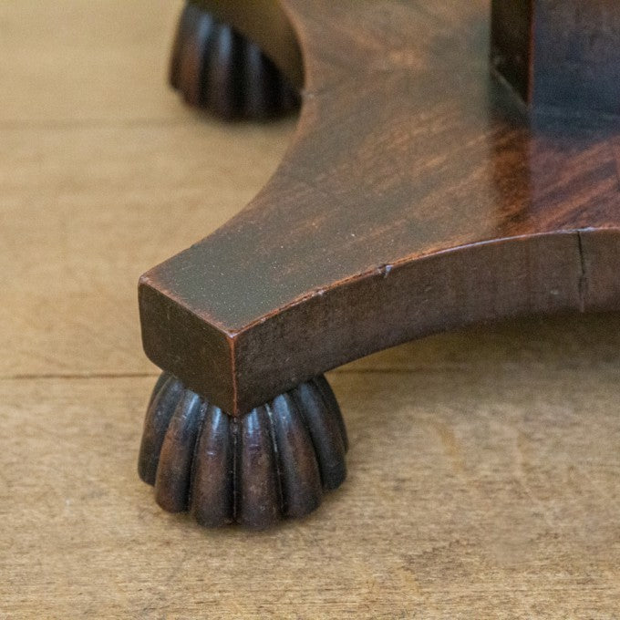 Low Regency Mahogany Side Table