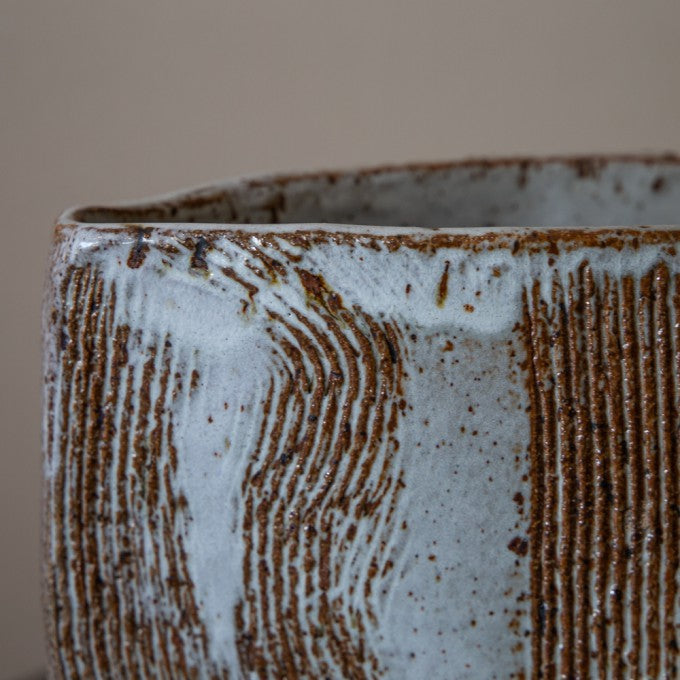 AN ART POTTERY VESSEL