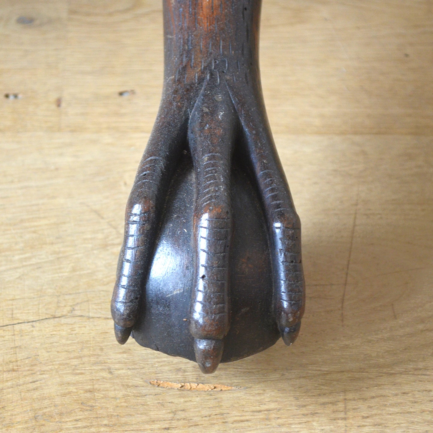 Anglo Indian Ebonised Hardwood Armchair