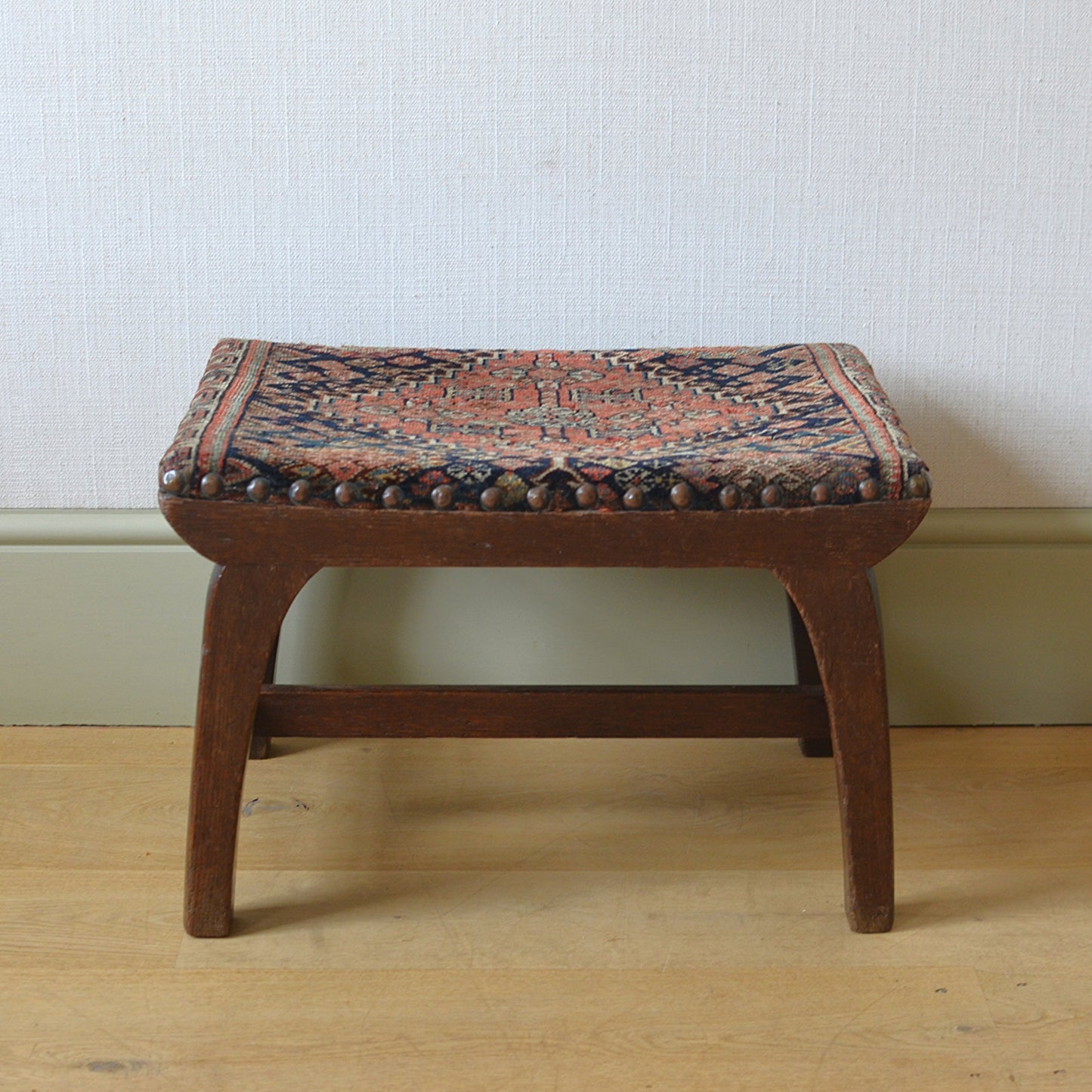 Arts and Crafts Oak Stool