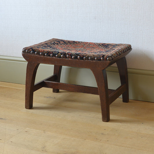 Arts and Crafts Oak Stool