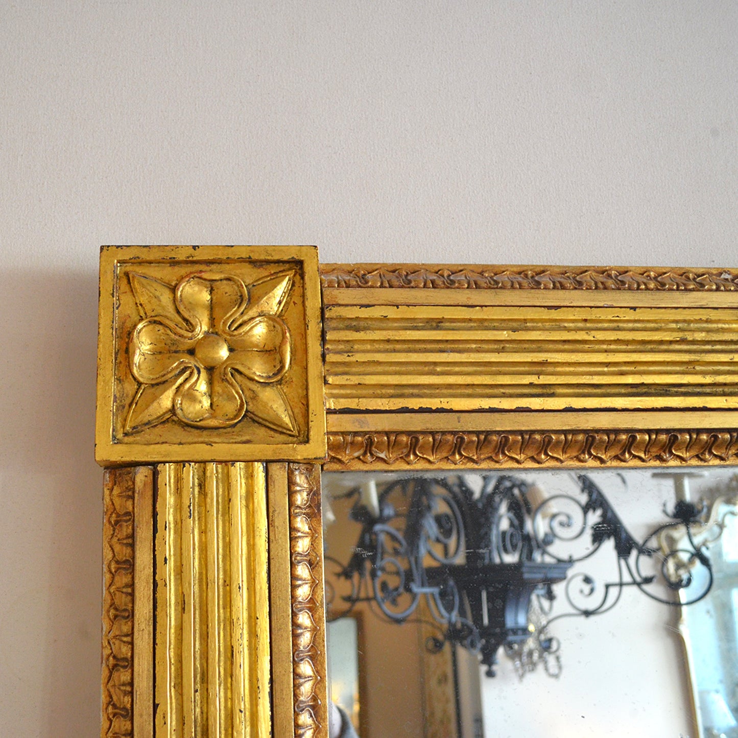 Very Large Regency Overmantle Mirror