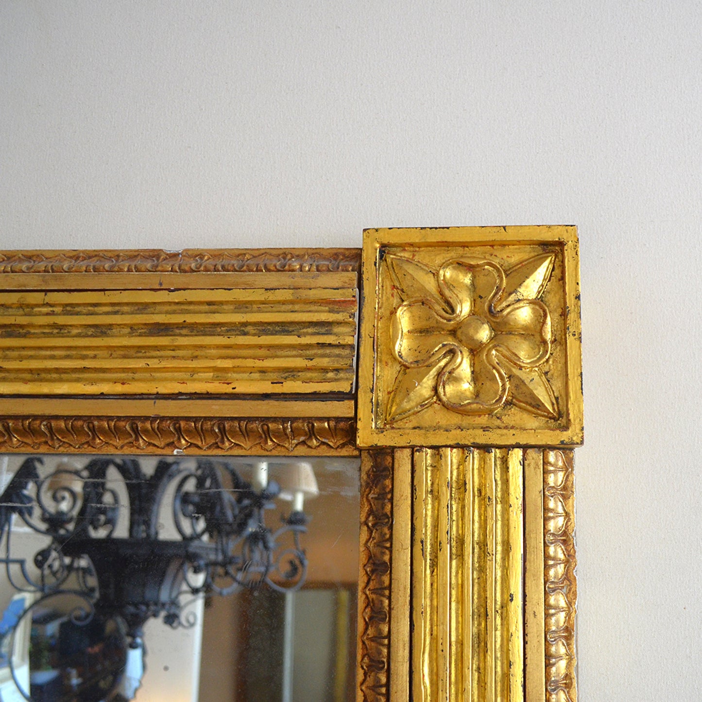 Very Large Regency Overmantle Mirror