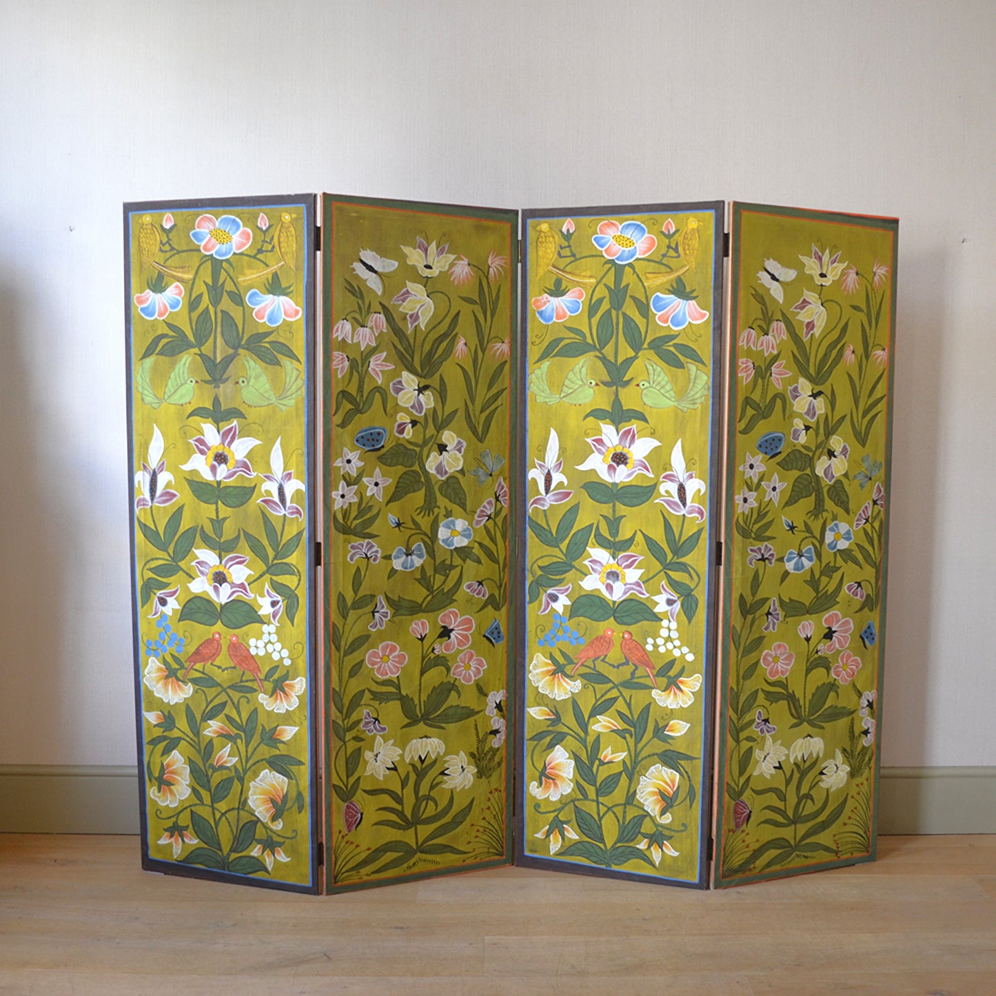 Four Fold Screen By Liberty & Co