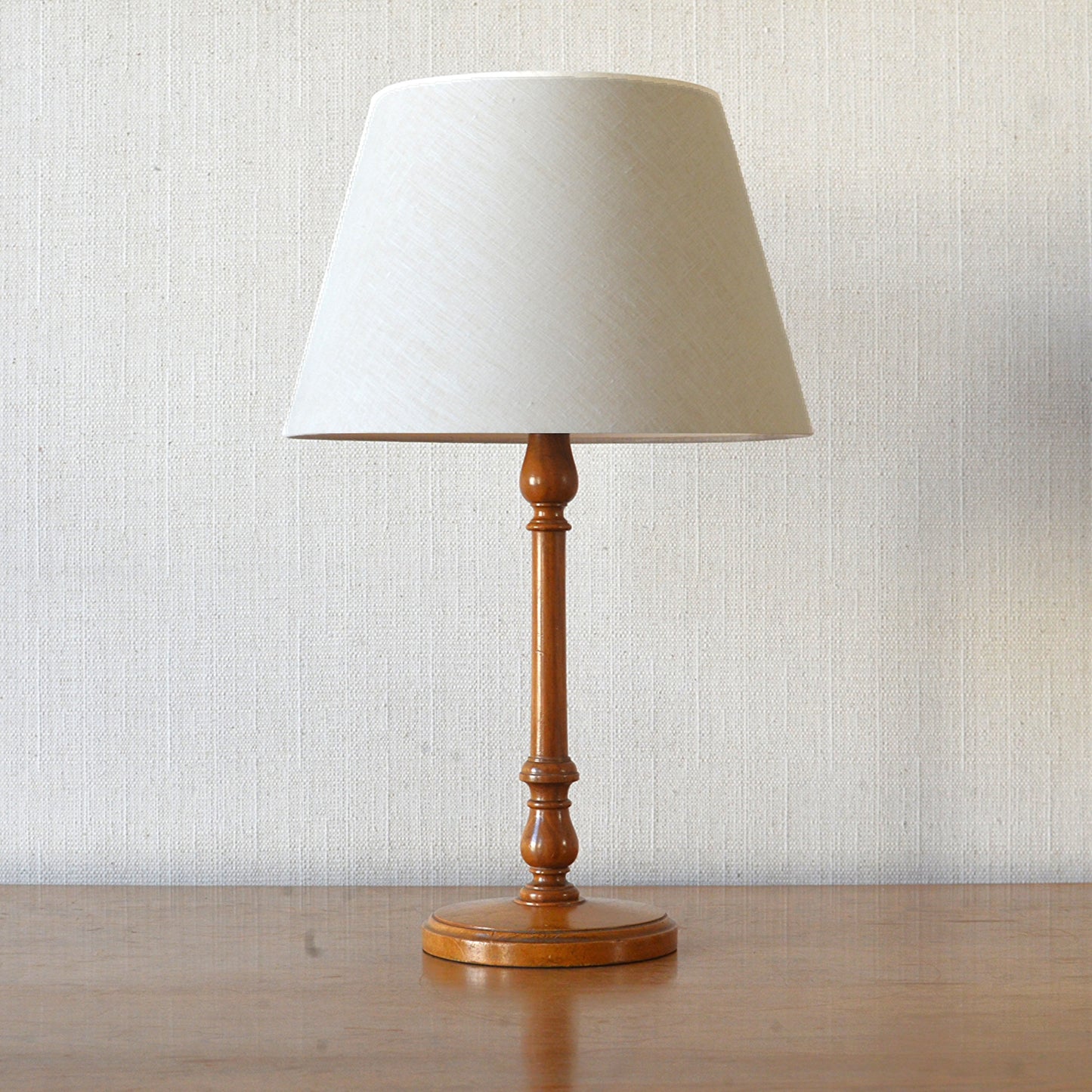 Walnut Table Lamp