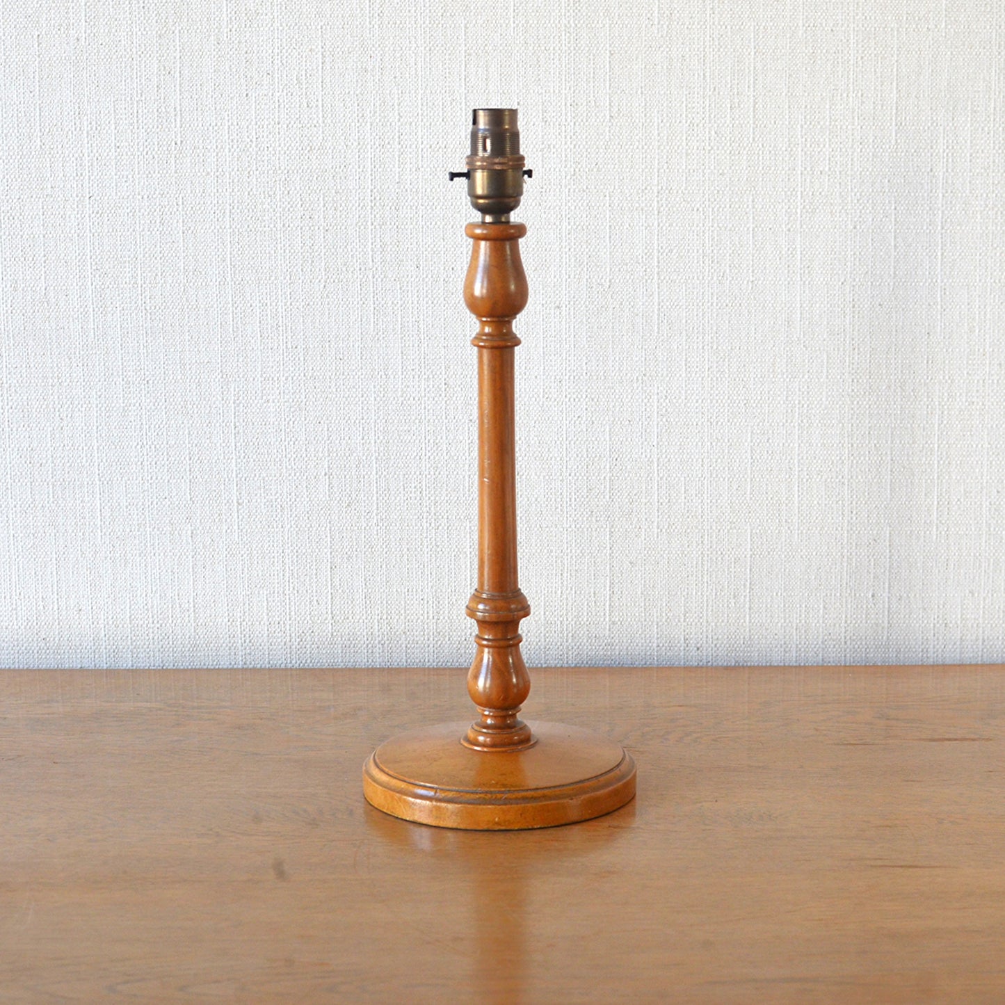 Walnut Table Lamp