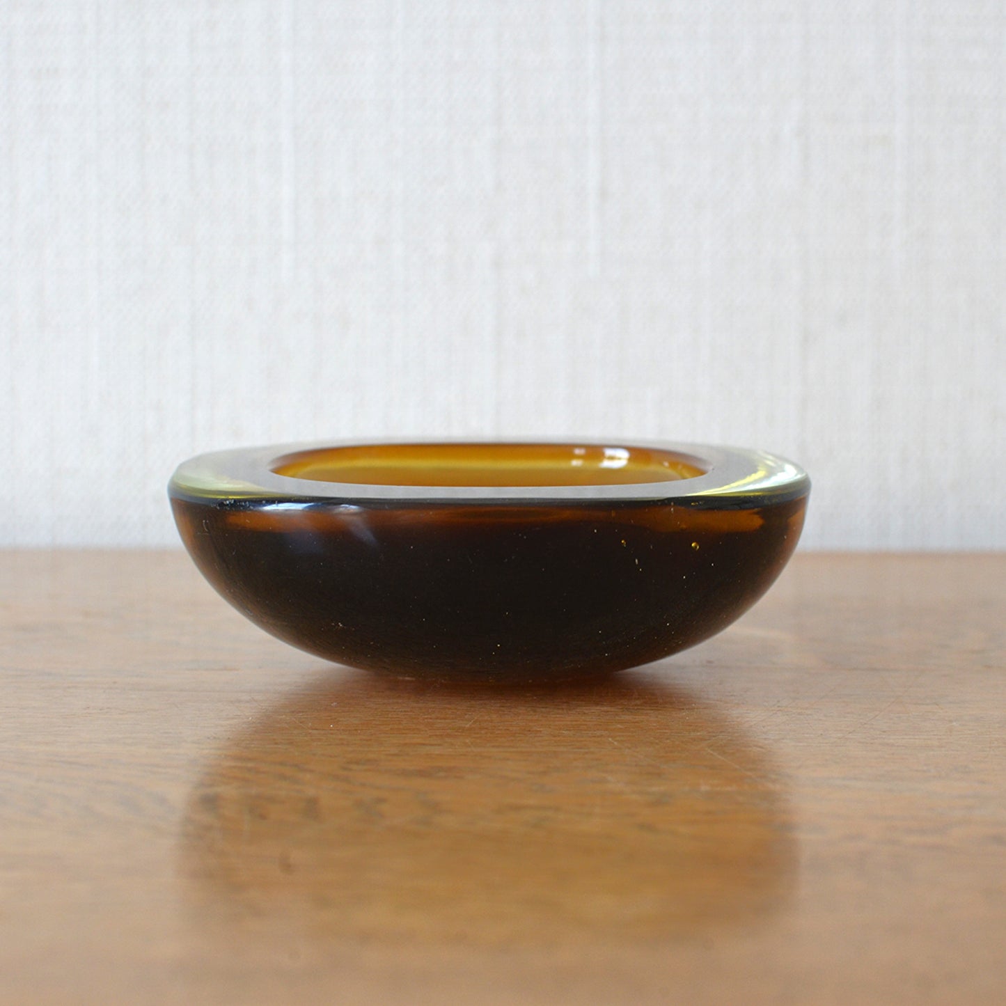 Murano Sommerso Glass Ashtray