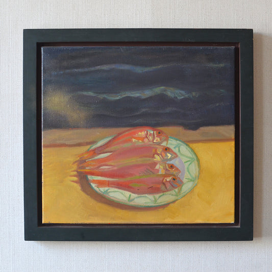 Abstract Painting by Robert Organ (1933-2023)