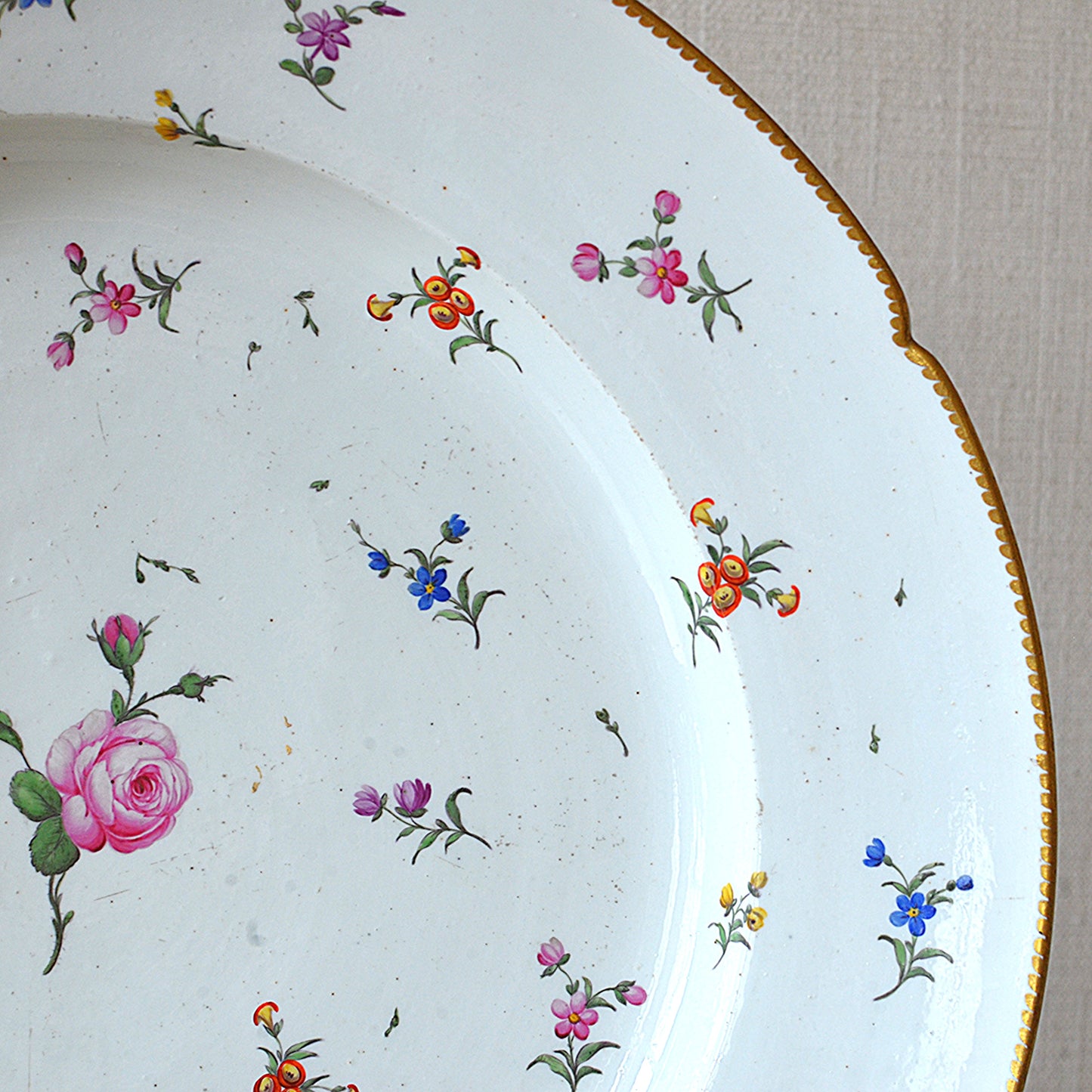 Niderviller Porcelain Charger
