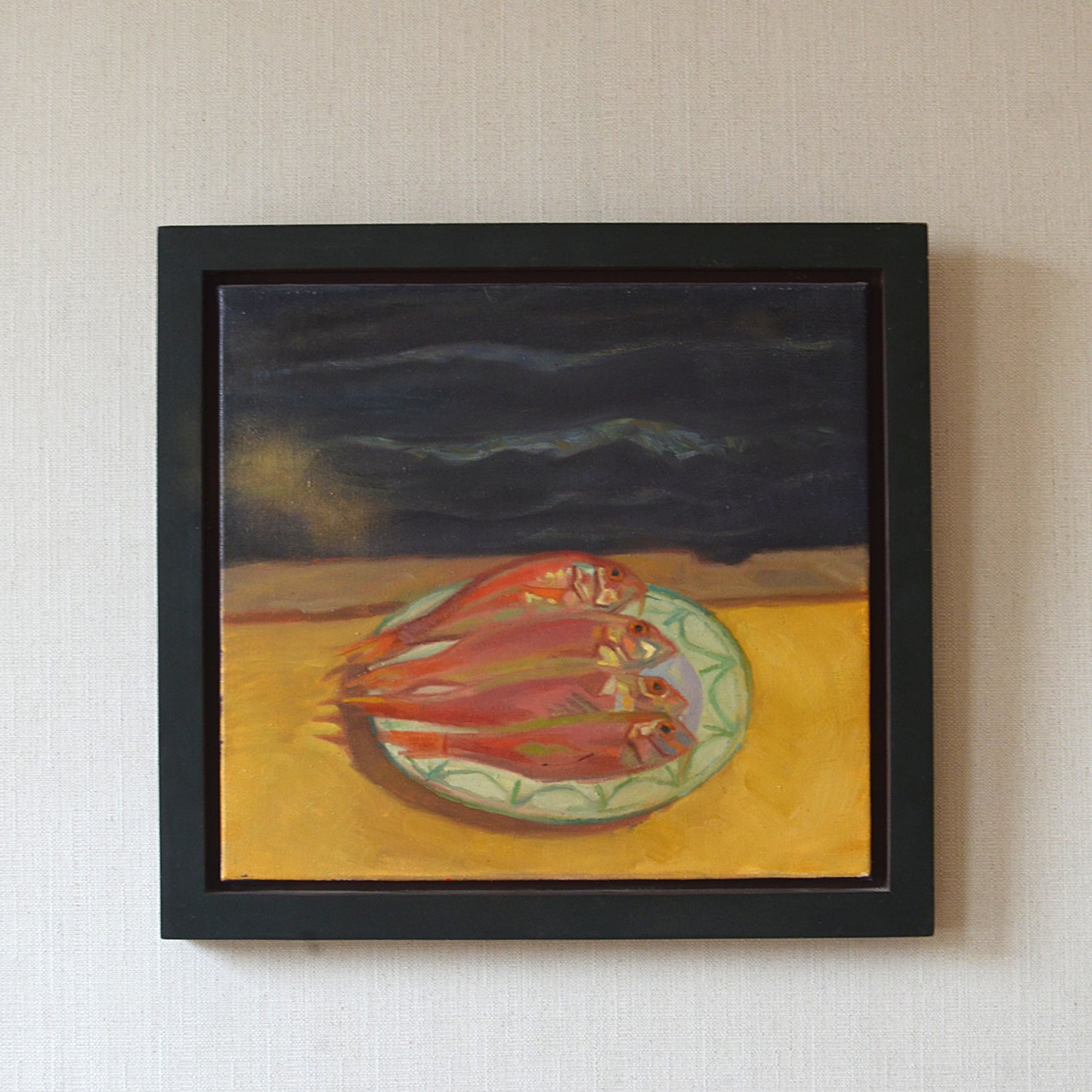 Abstract Painting by Robert Organ (1933-2023)