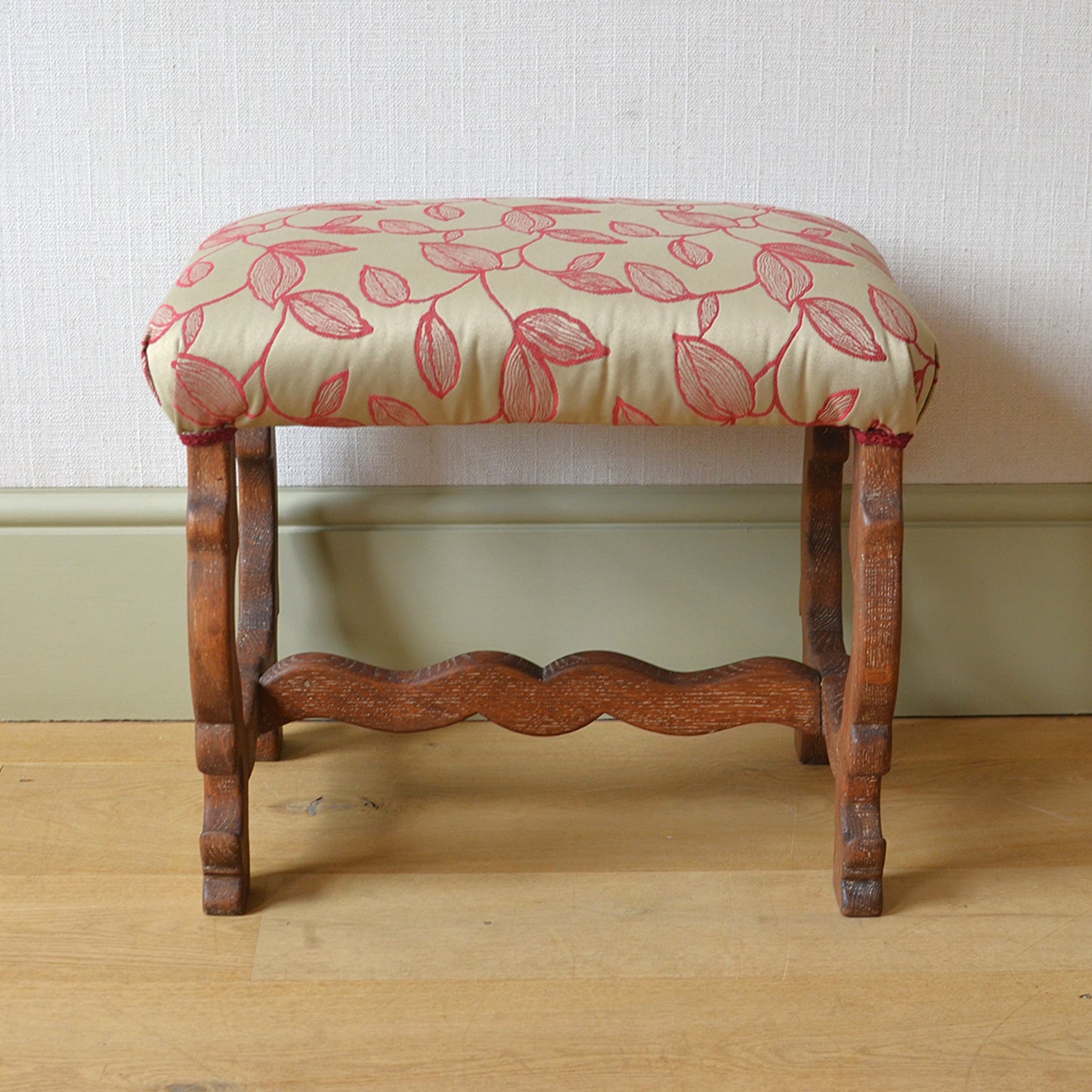 Limed Oak Stool
