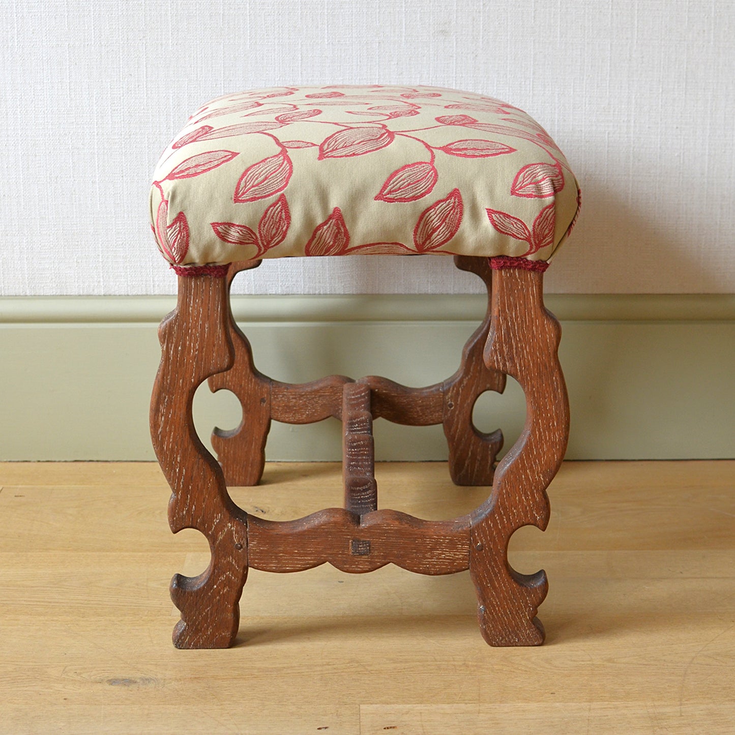 Limed Oak Stool