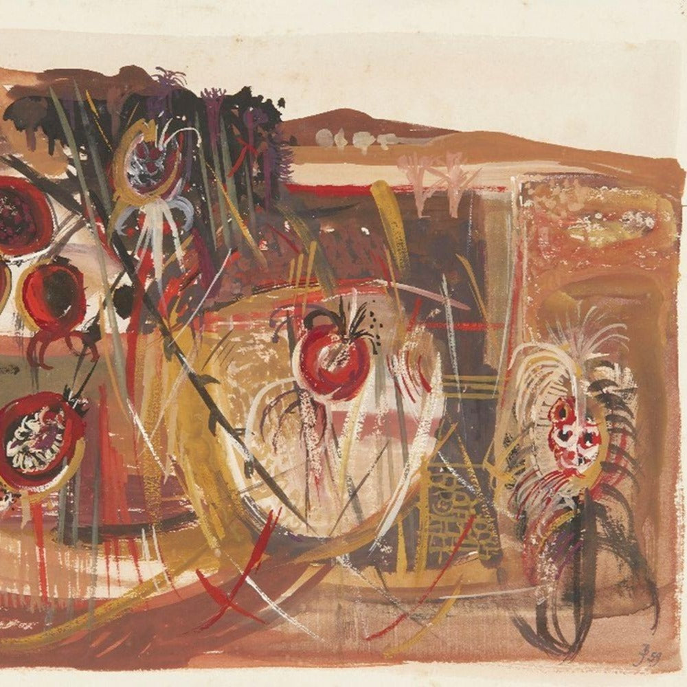 Abstract Painting by John Bolam (1922–2009)