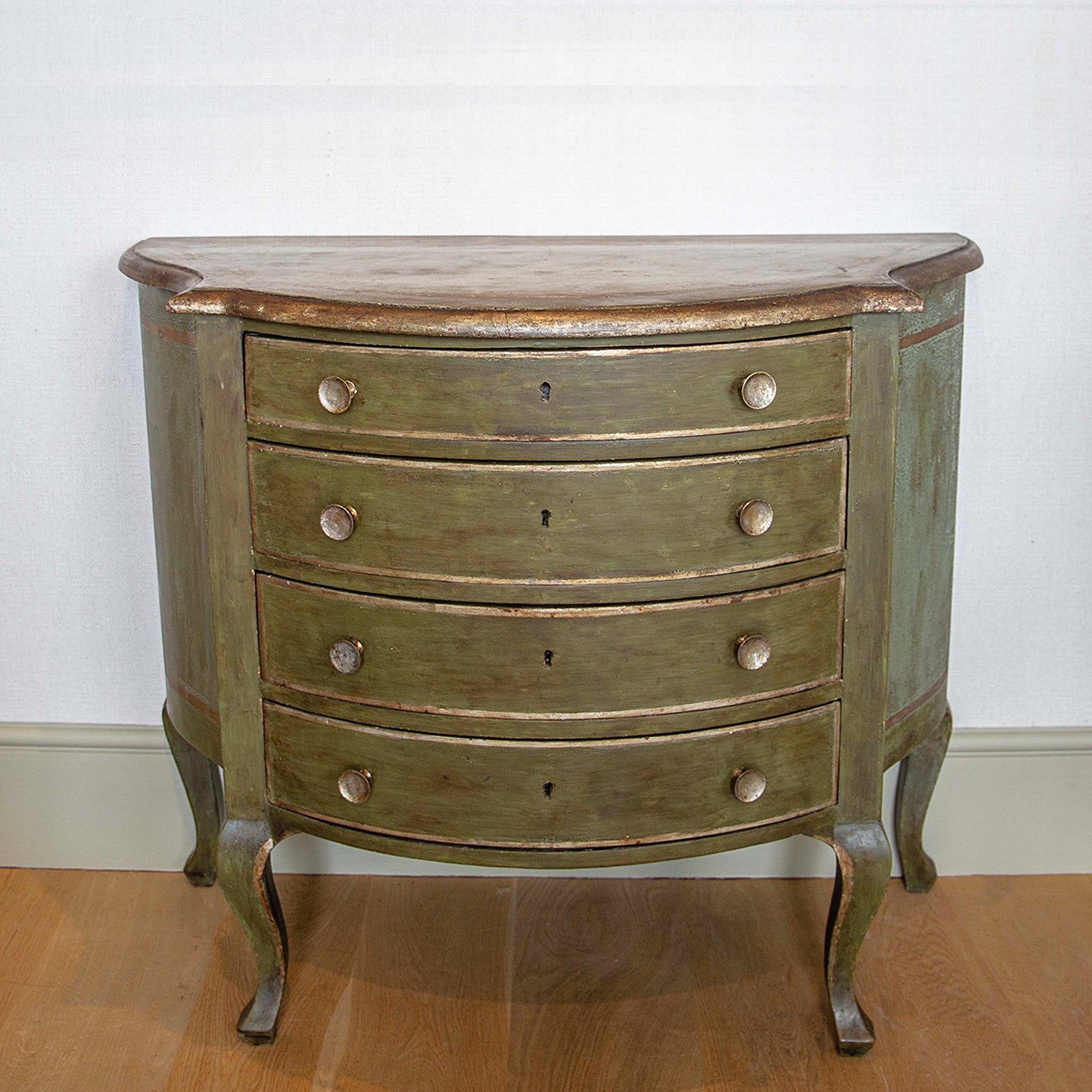 Serpentine Chest of Drawers.