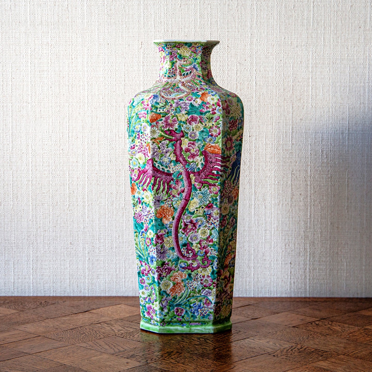 Chinese Famille Rose Vase
