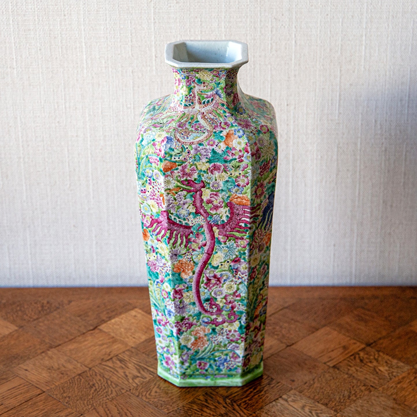 Chinese Famille Rose Vase