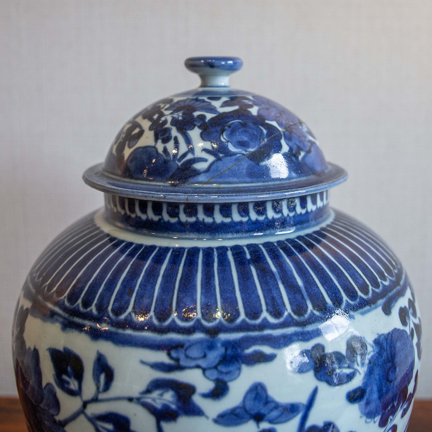 Arita blue and White Vase