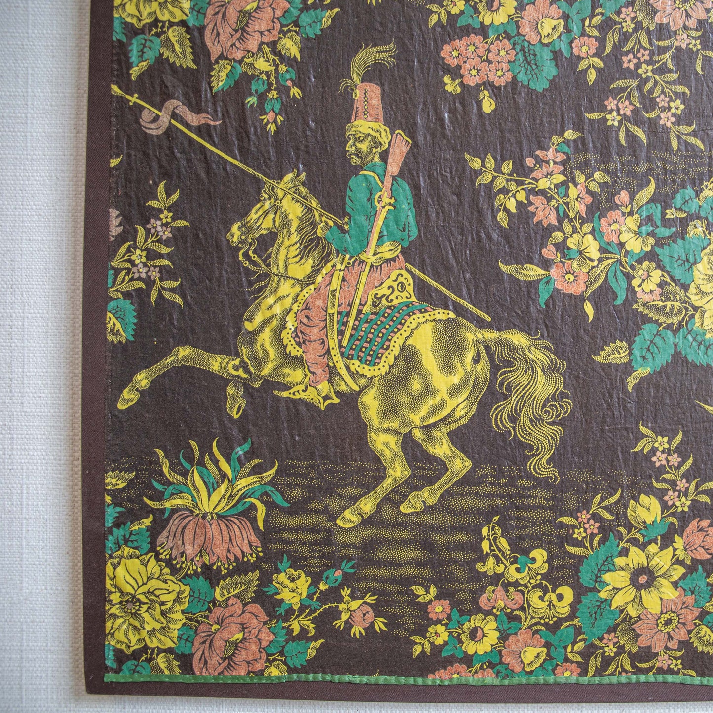 A Fragment of Late 19th Century Chintz Textile