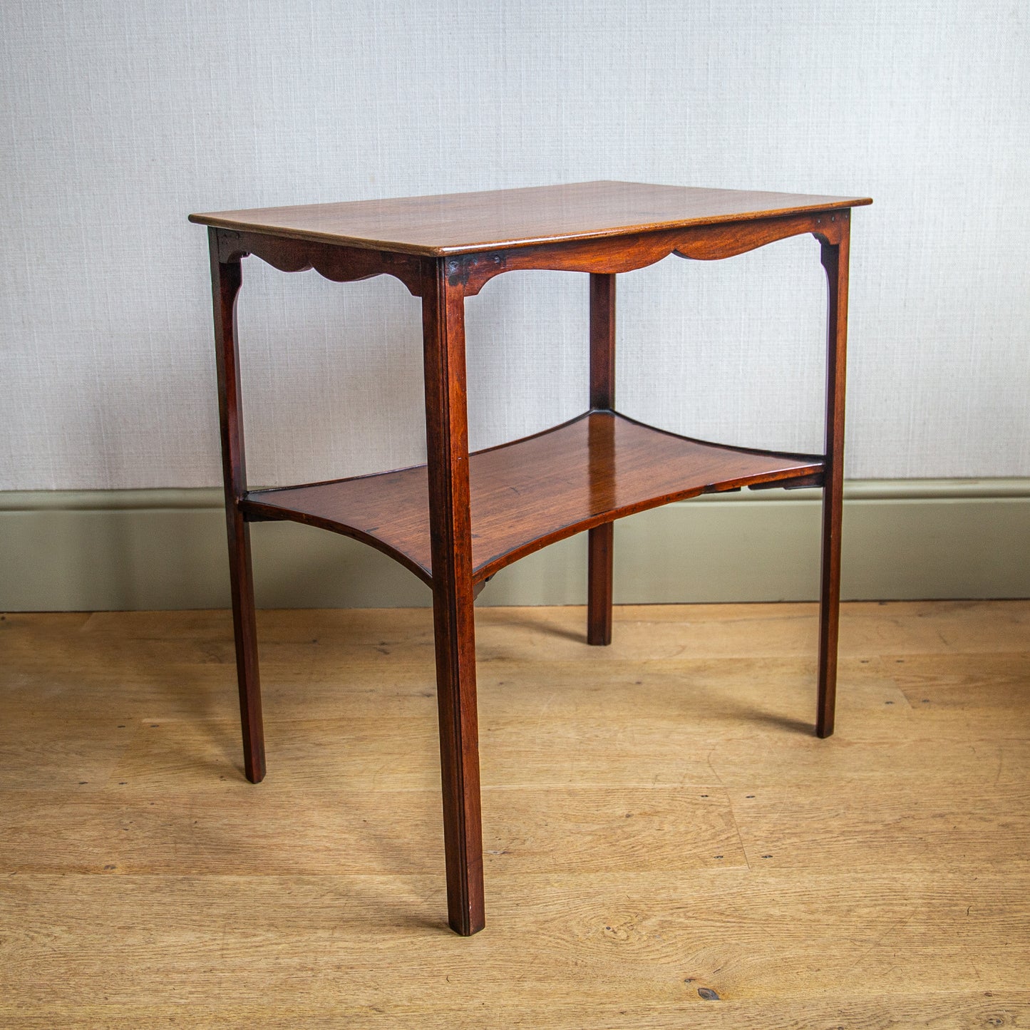 Georgian Two-Tier Mahogany Table