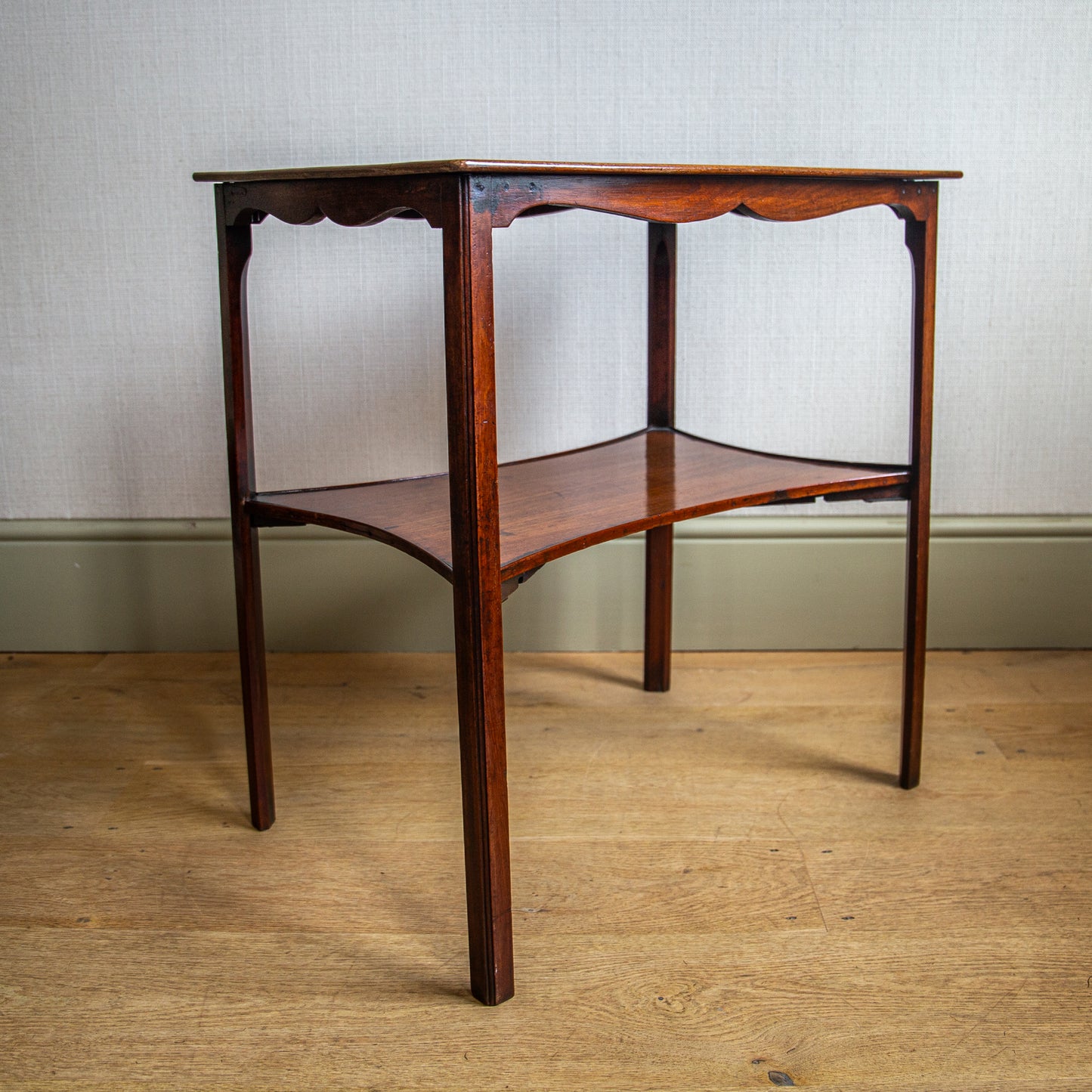 Georgian Two-Tier Mahogany Table