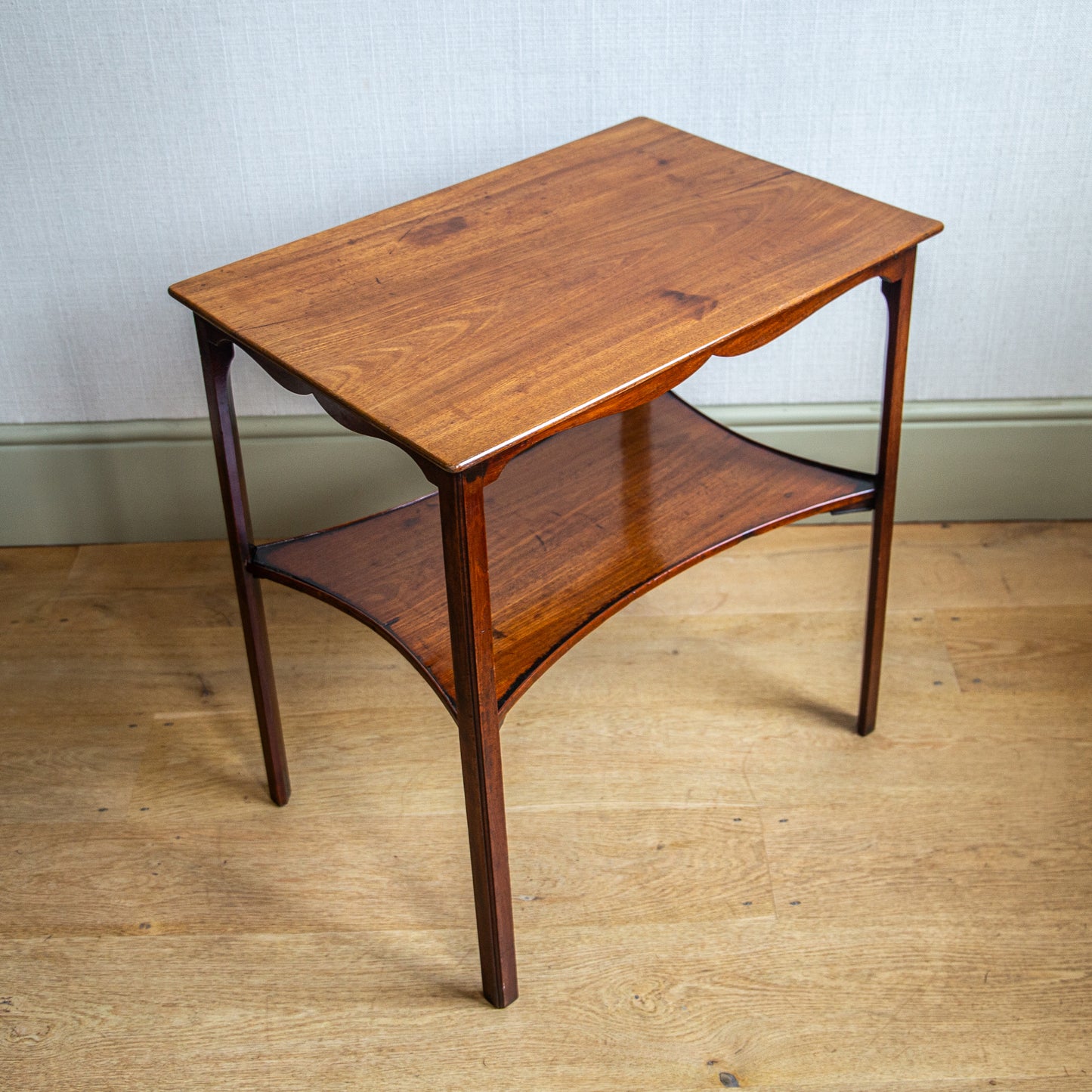 Georgian Two-Tier Mahogany Table