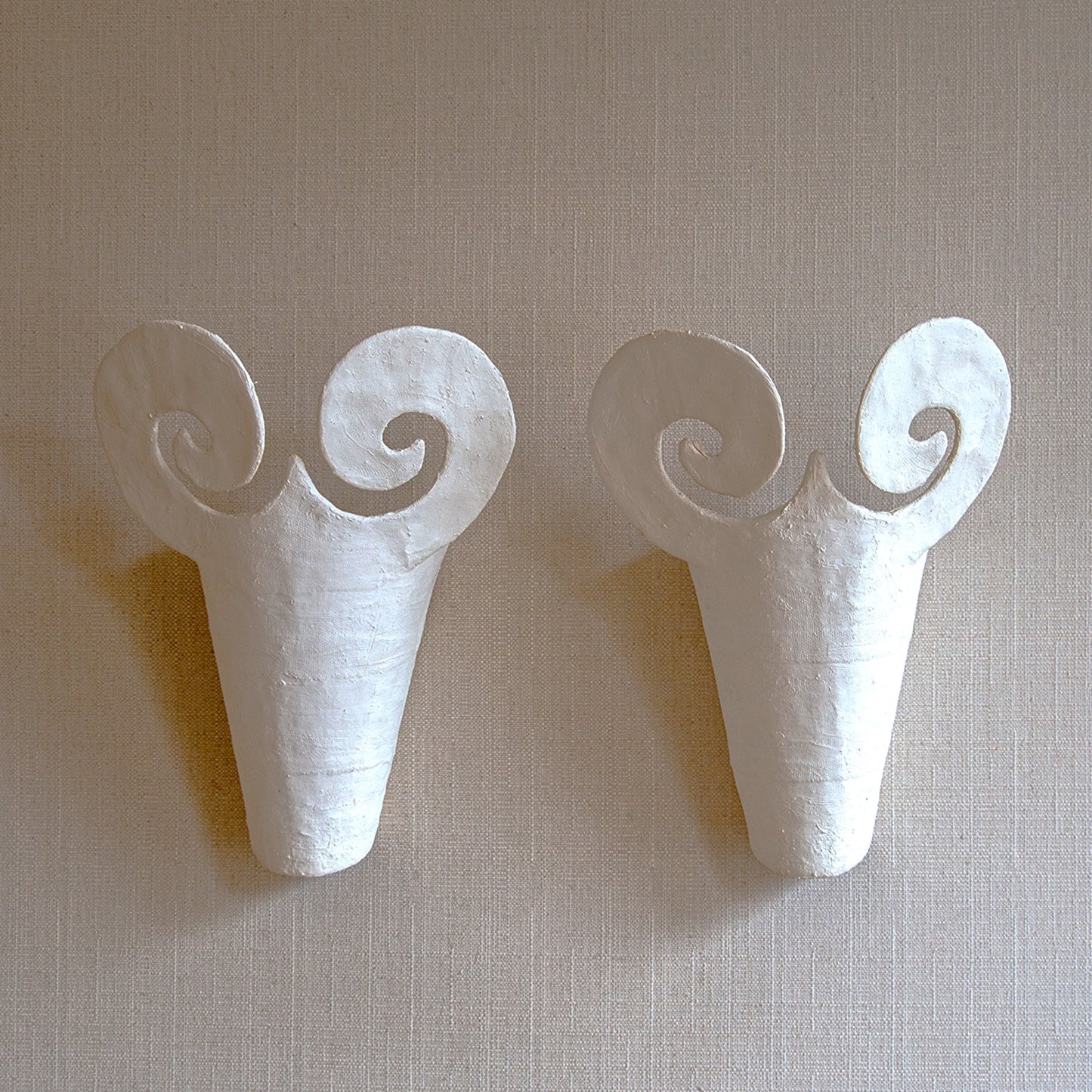 Pair of Ram Wall Lights