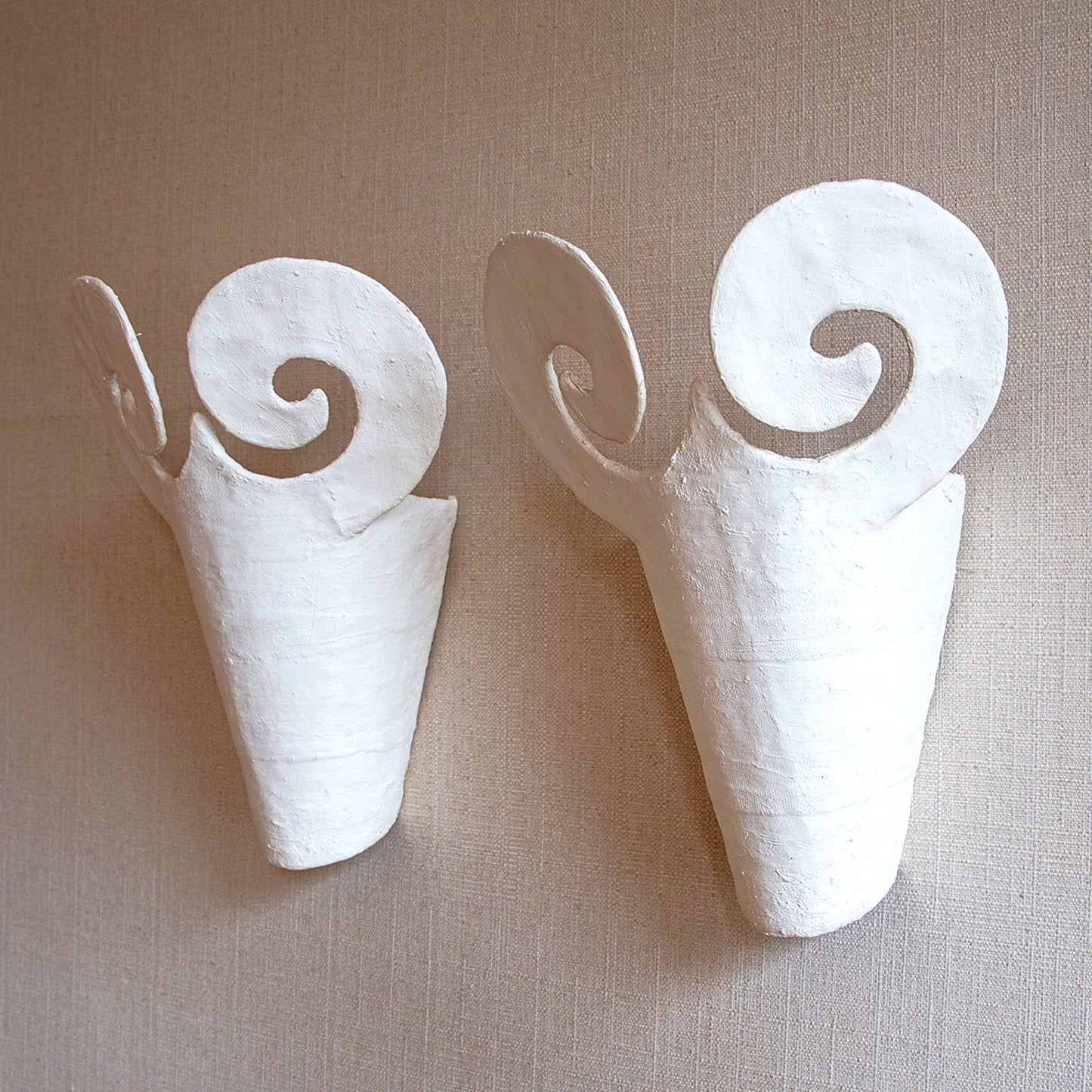 Pair of Ram Wall Lights