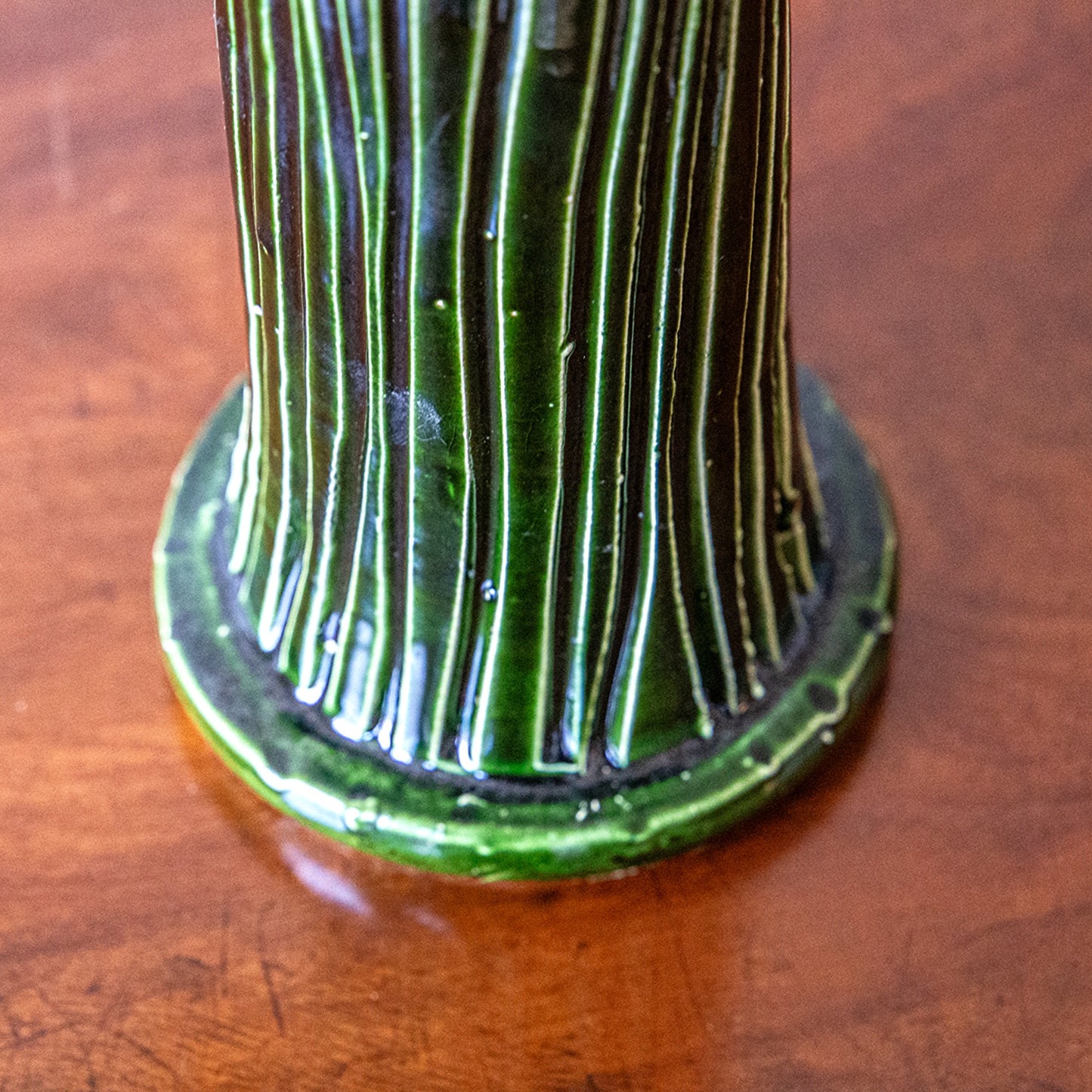 Pair of Ceramic Cactus Lamp Bases
