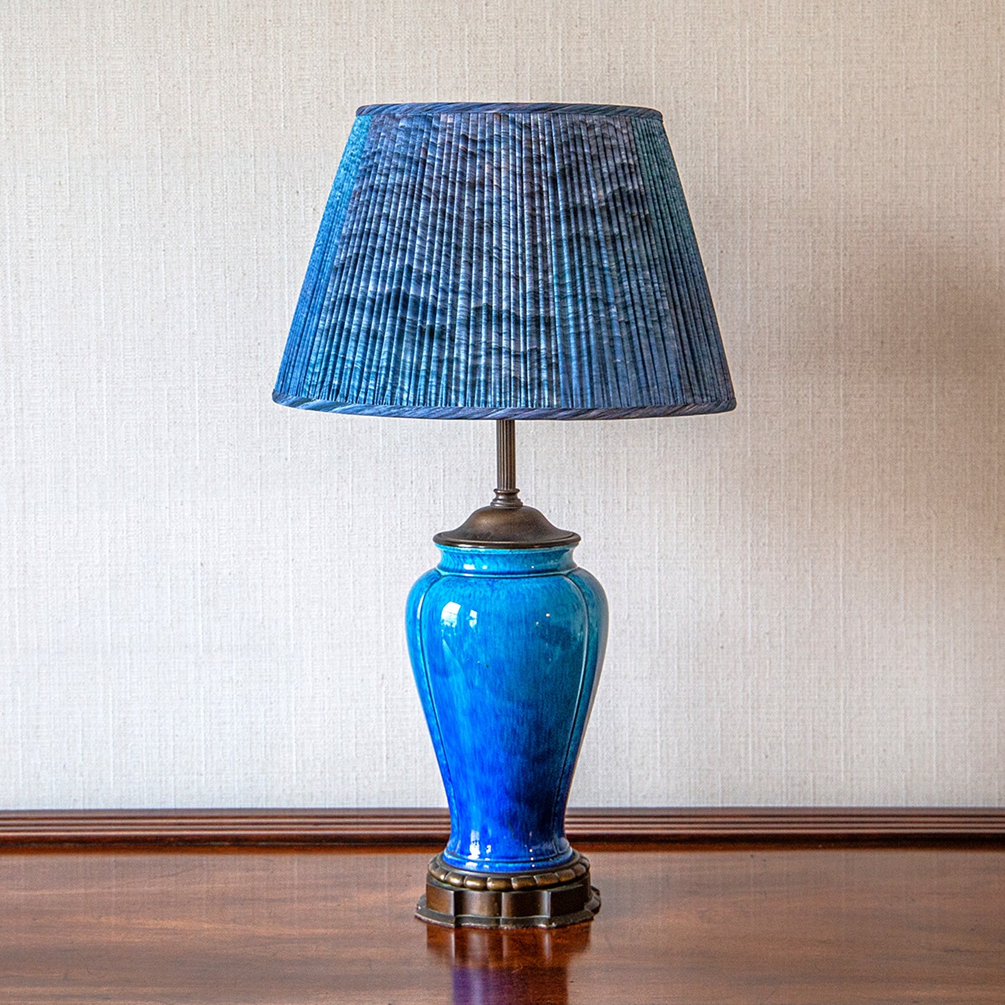 Turquoise Mounted Table Lamp