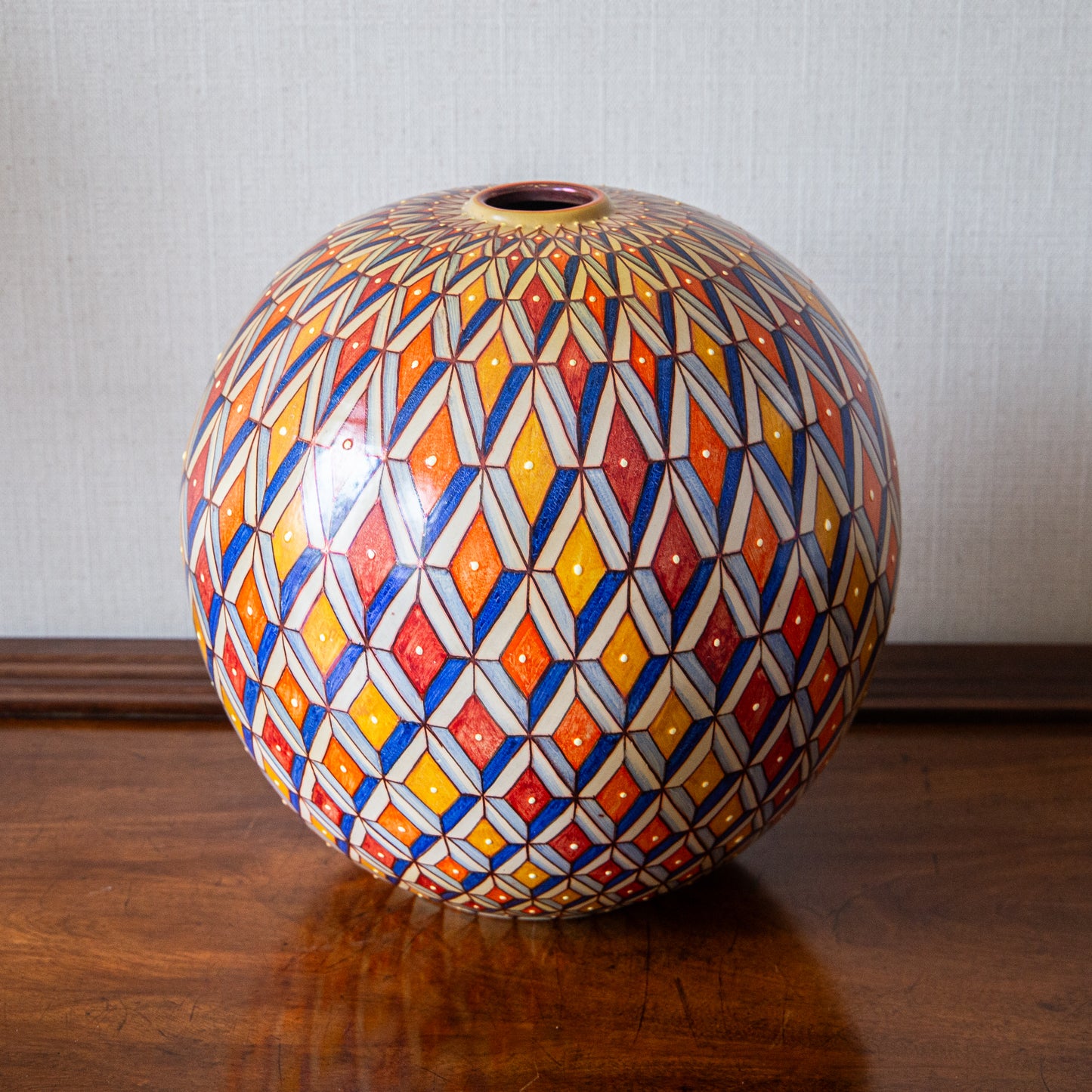 Borgia Moon Jar by Bottega Vignoli