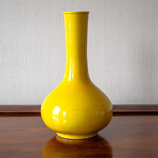 Yellow Monochrome Vase