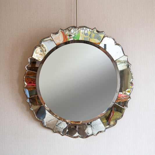 Venetian Circular Mirror