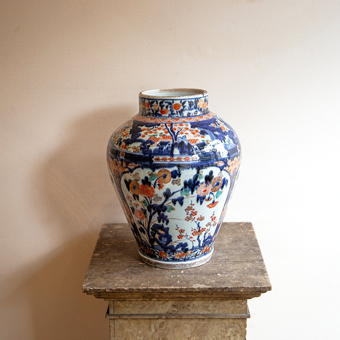 Large Imari Vase