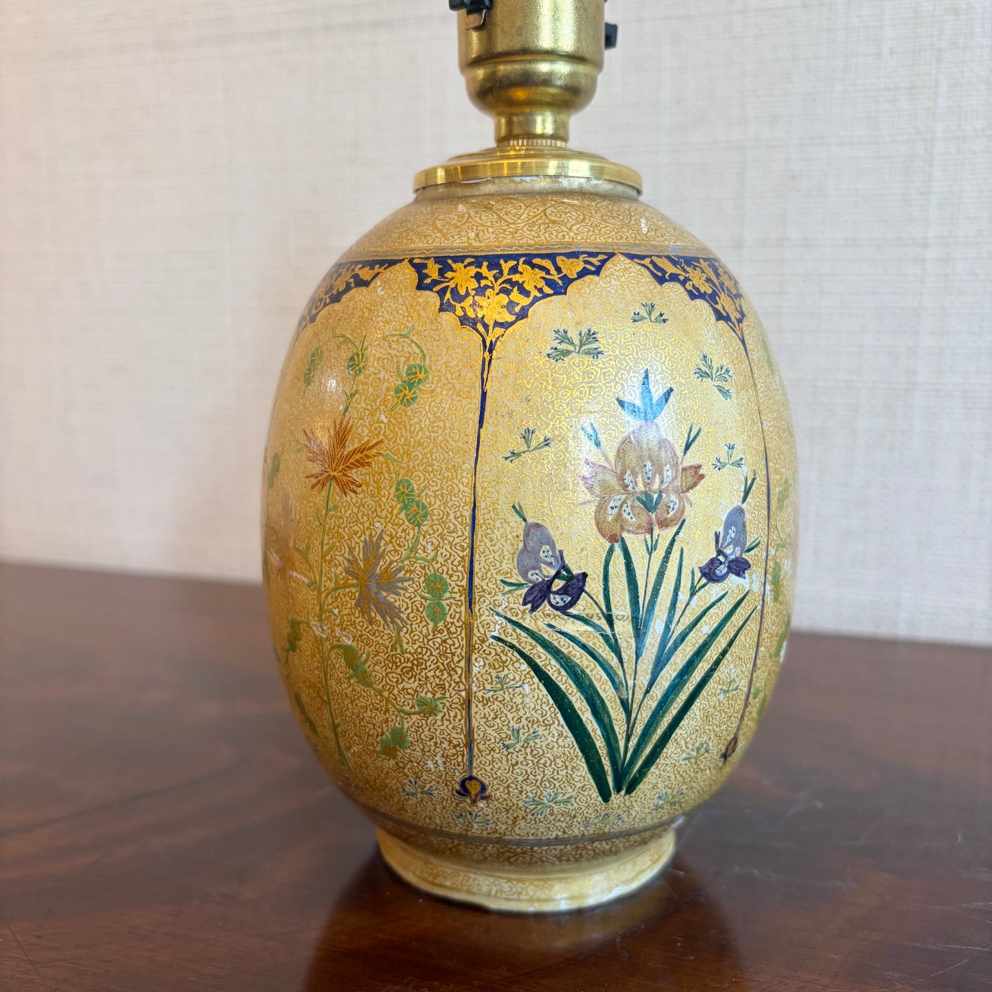 Small Kashmiri Table Lamp, circa 1930
