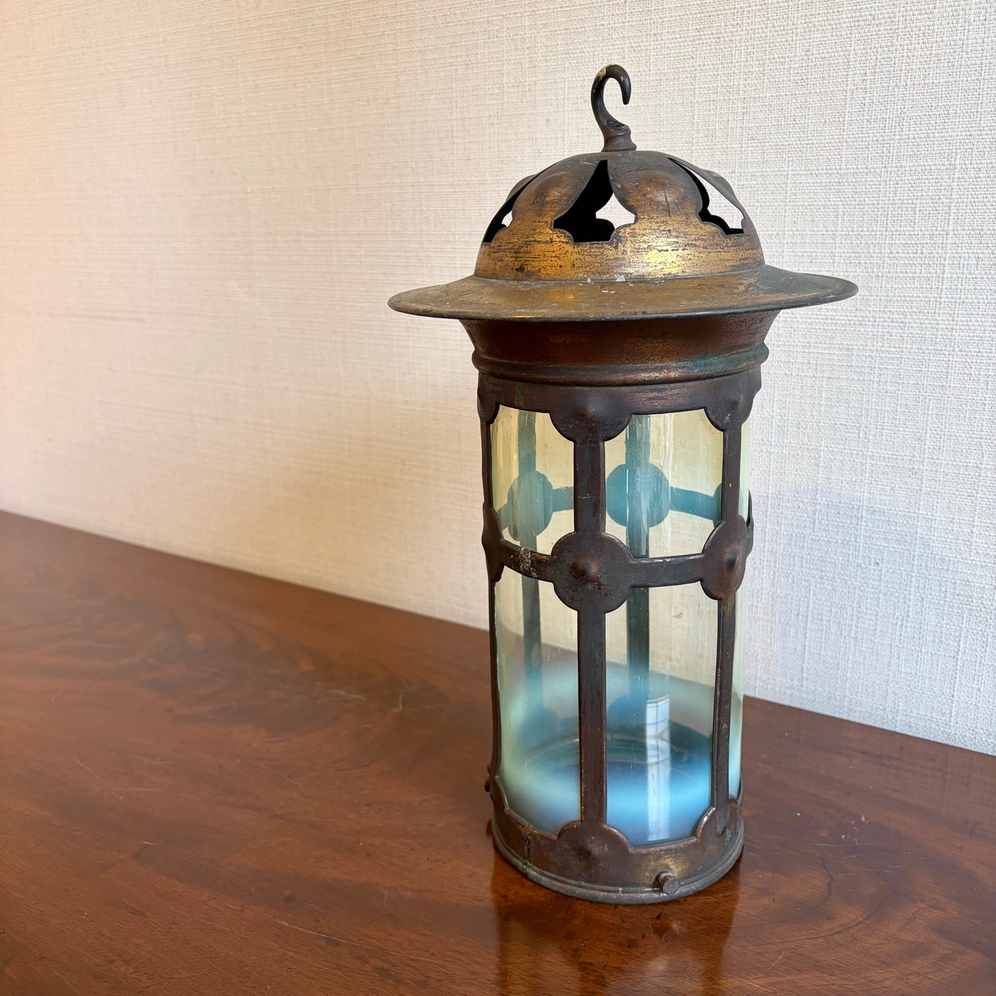 Arts & Crafts Copper Lantern, England Circa 1890