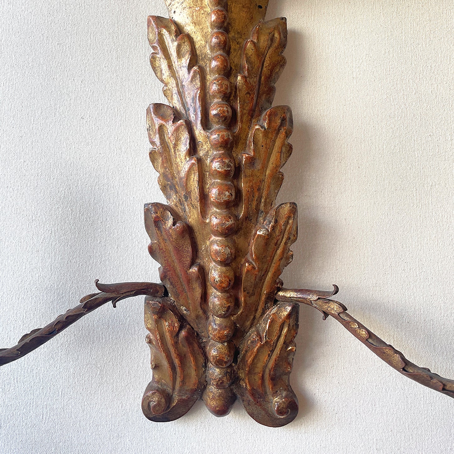 Pair of Giltwood Wall Lights