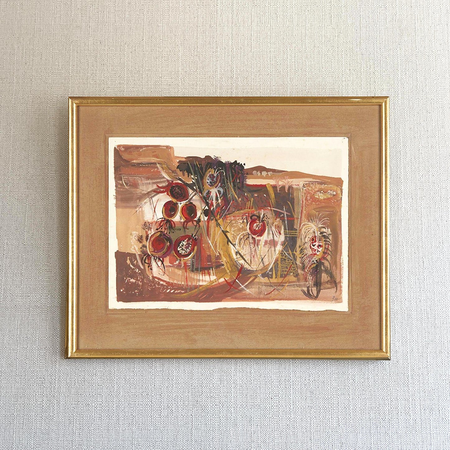 Abstract Painting by John Bolam (1922–2009)