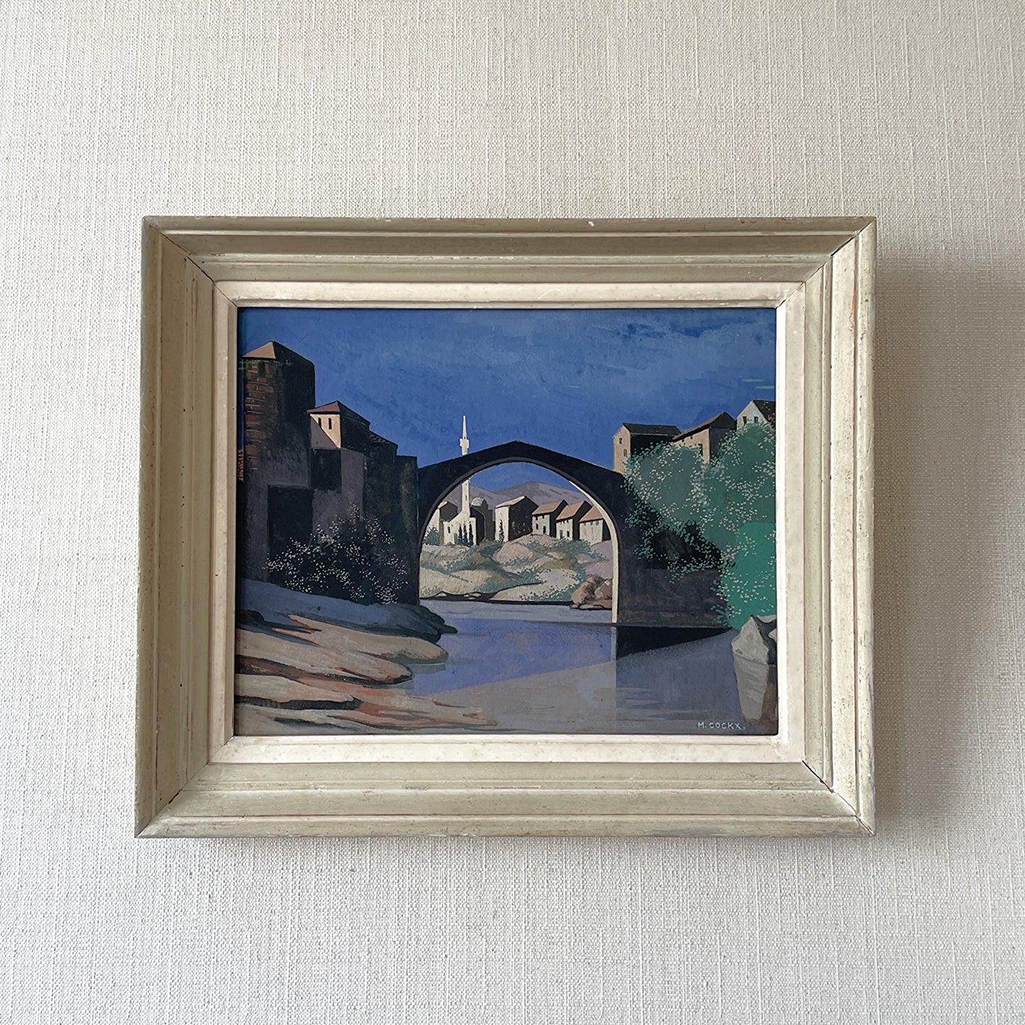 Landscape Painting by Marcel Cockx (1930-2007)