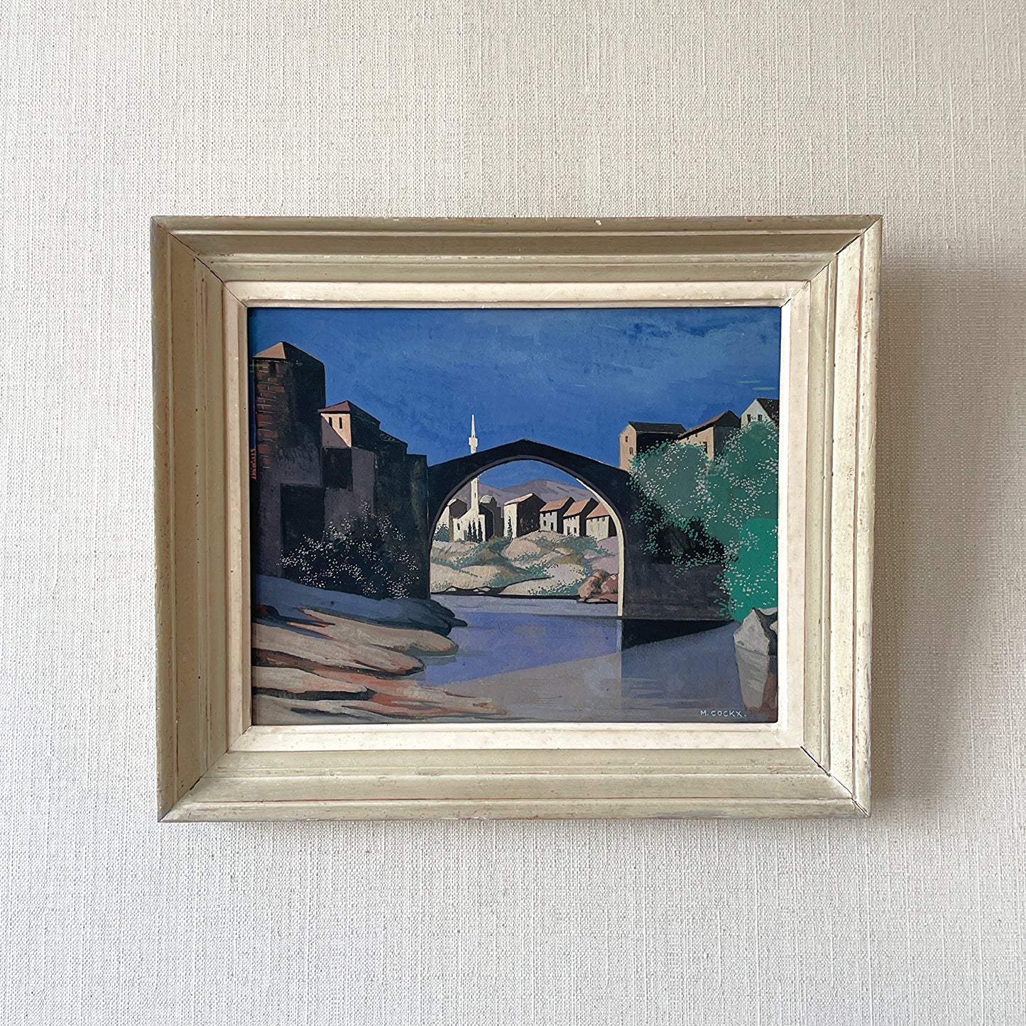 Landscape Painting by Marcel Cockx (1930-2007)