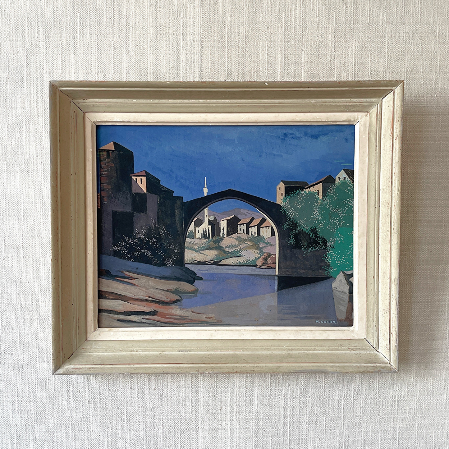 Landscape Painting by Marcel Cockx (1930-2007)