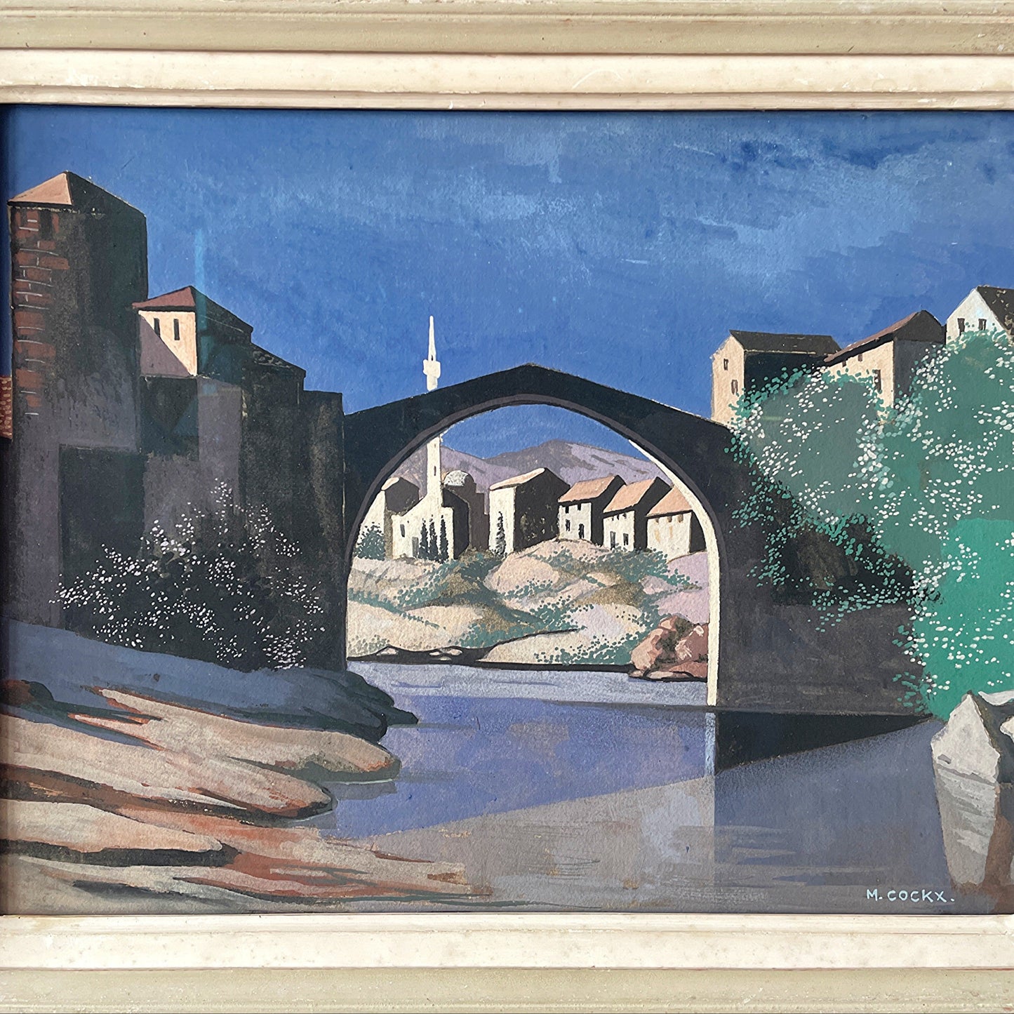 Landscape Painting by Marcel Cockx (1930-2007)