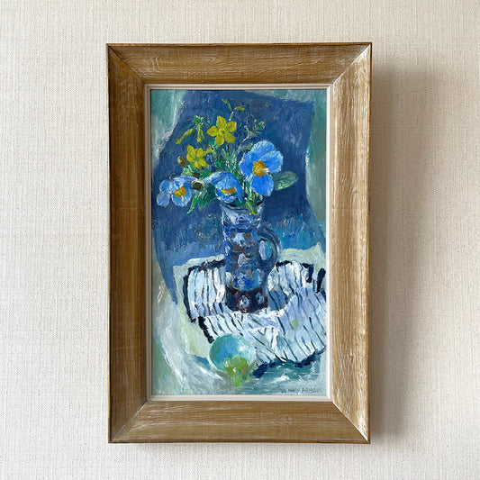 Abstract Flower Painting by Mary Armour (1902-2000)