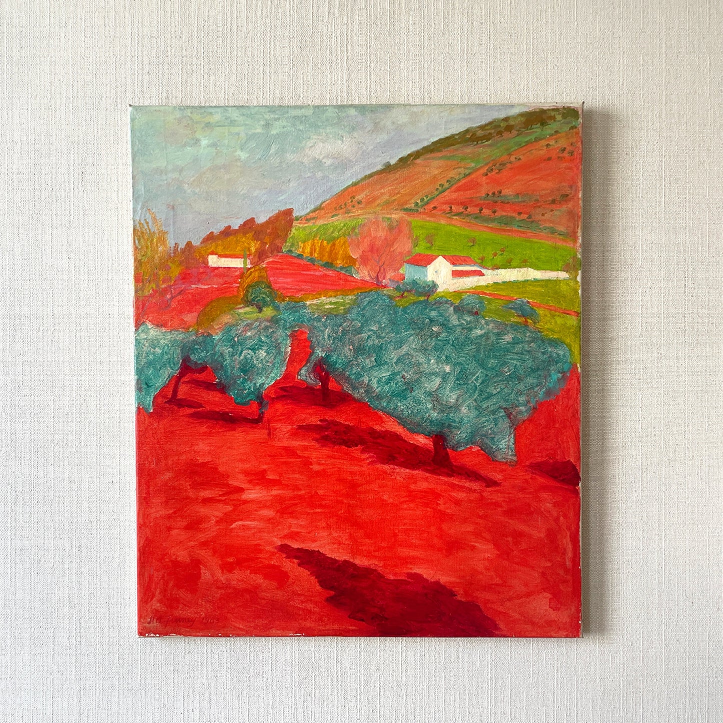 Landscape Painting by Hubert Arthur Finney (1905-1991)