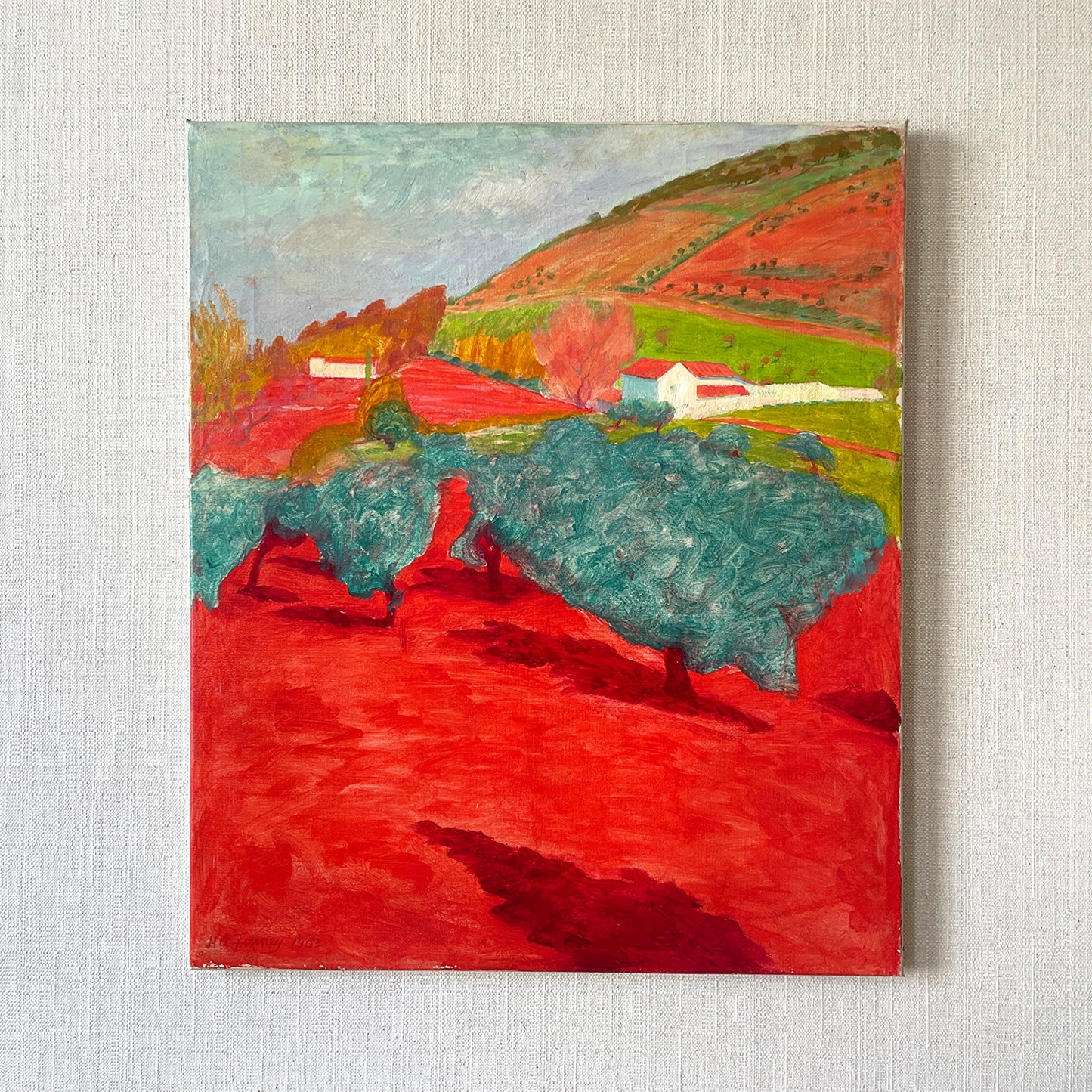 Landscape Painting by Hubert Arthur Finney (1905-1991)