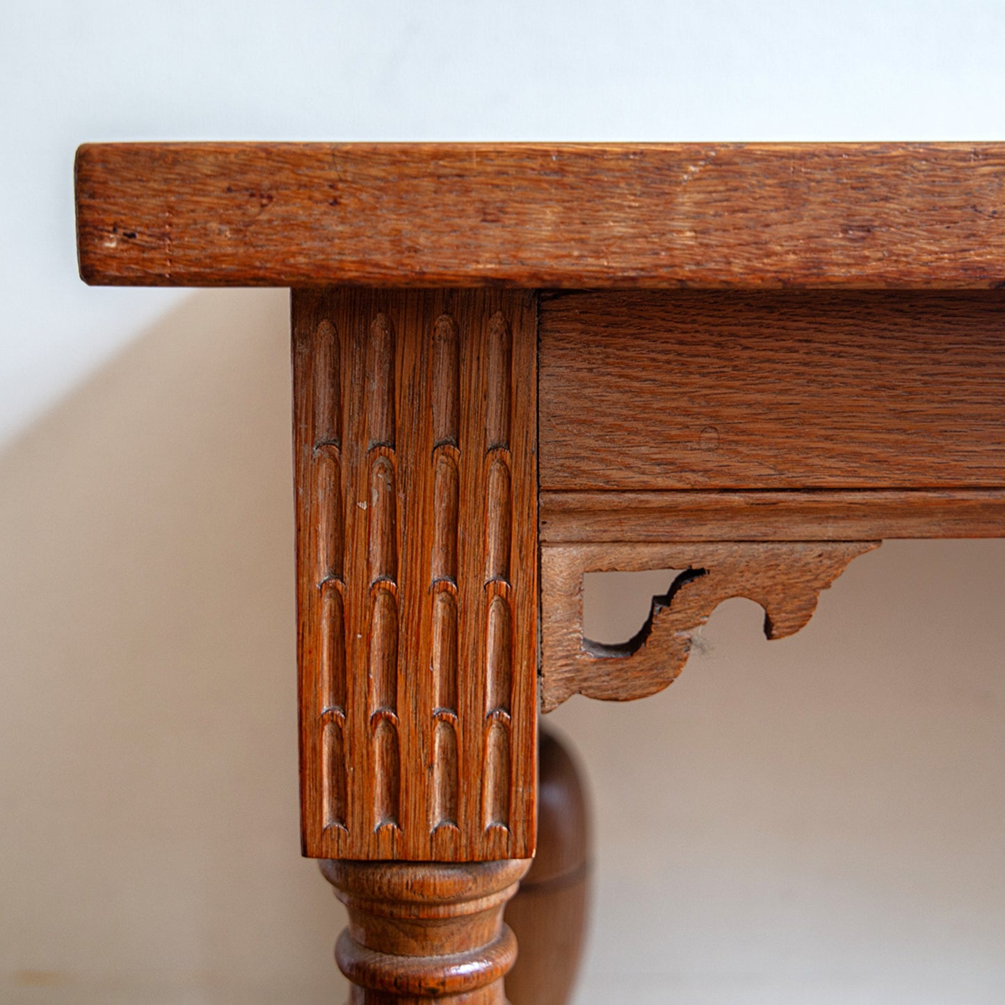 Solid Oak Side Table