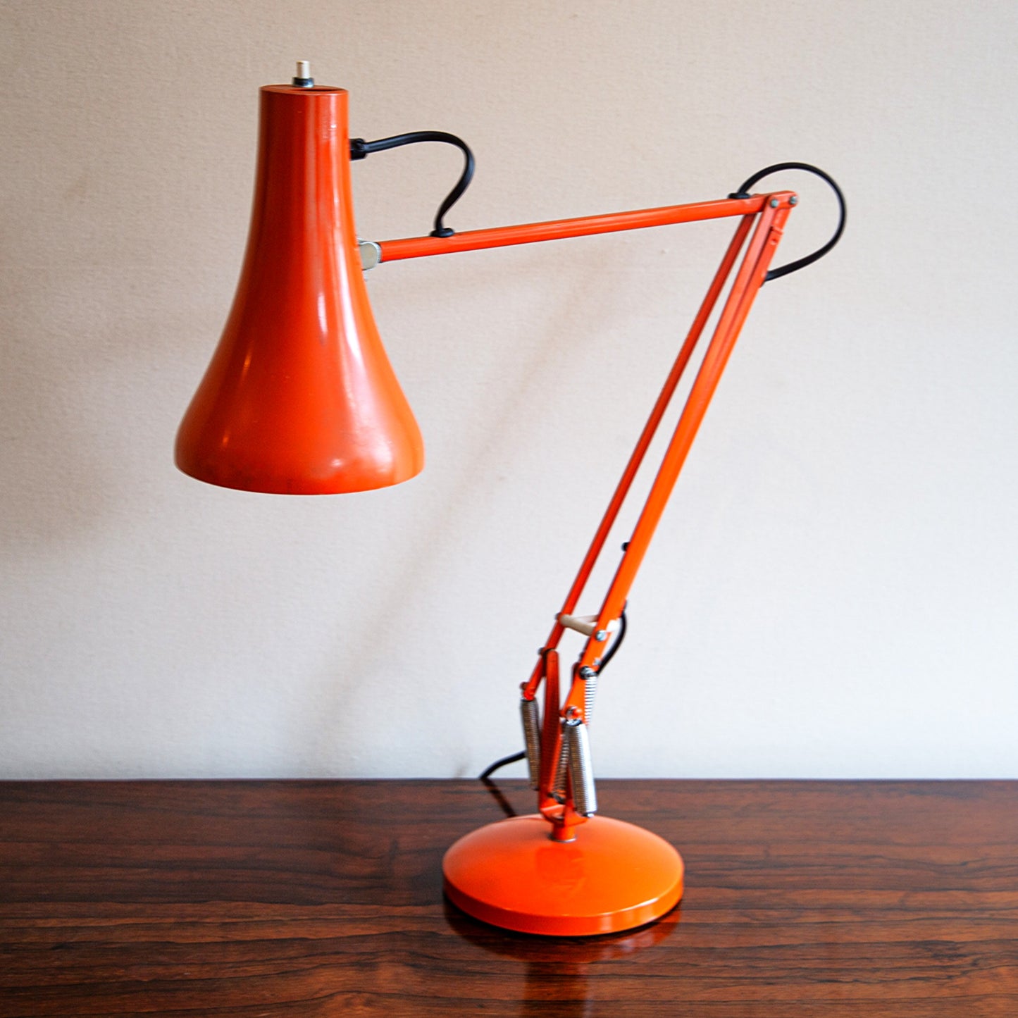 Anglepoise Orange Lamp by Herbert Terry