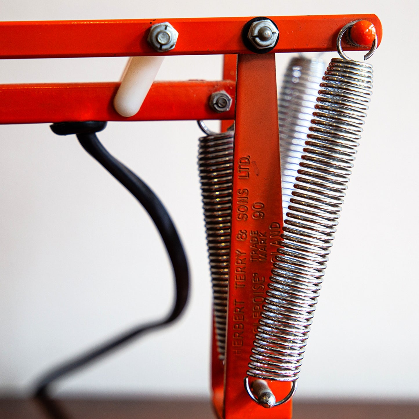 Anglepoise Orange Lamp by Herbert Terry